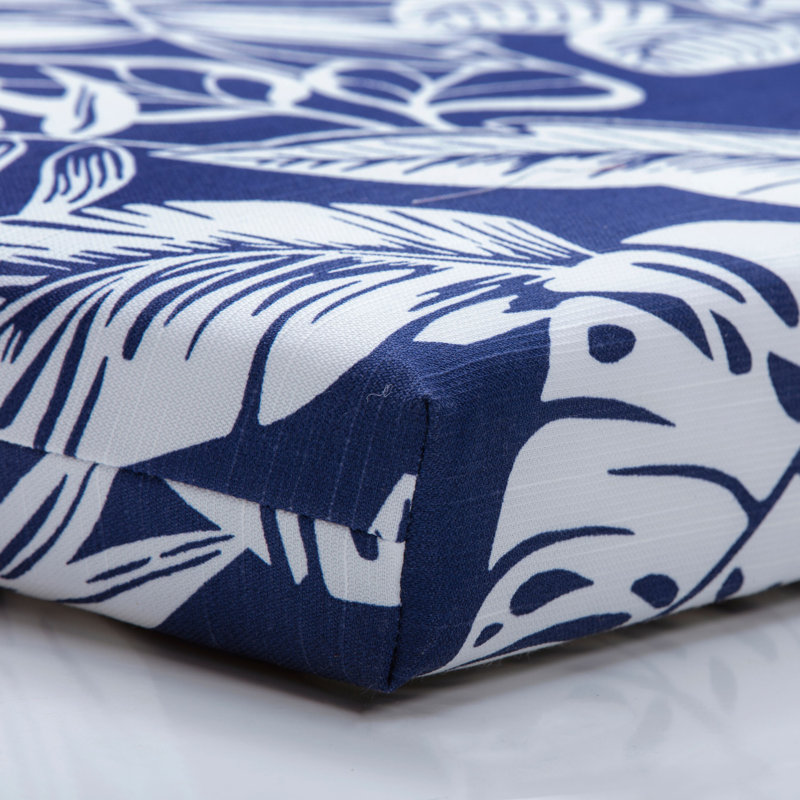 Coussin de siège intérieur / extérieur Delray, Bleu marine
