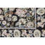 Hand-Knotted High-Quality Black and Black Area Rug