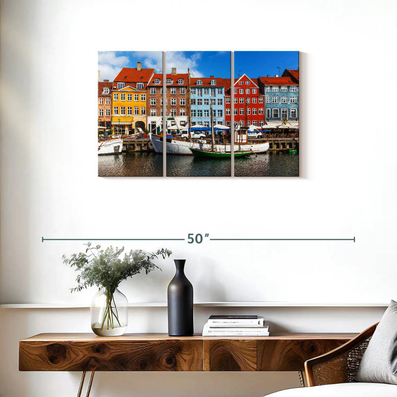 Quai Sebbie Nyhavn, H 20 po x l 33 po