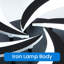 Rachna 5-head 60cm LED Integrated Semi Flush Mount Ceiling Light-1103130241-1103130240