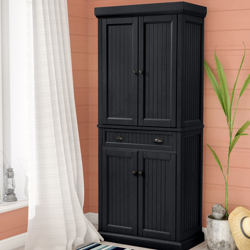 Garde-manger 72" Seaside, Noir