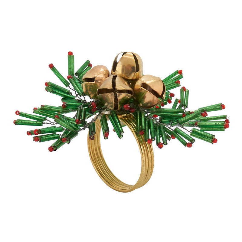 Napkin Ring Collection Iron Napkin Ring, Green