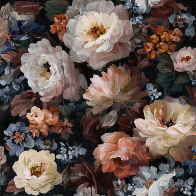 Papier peint floral