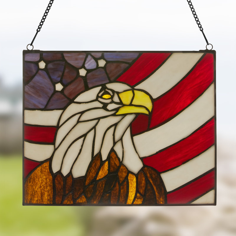 Vitrail 12 "L Americana Eagle