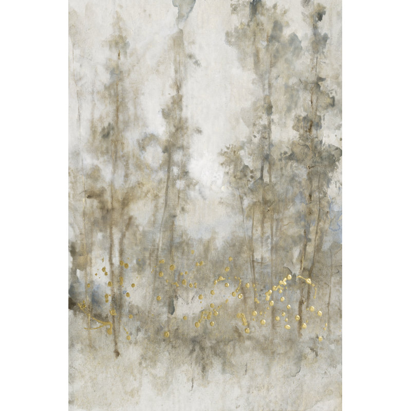 «Thicket Of Trees I» par Tim Ottoole - impression sur toile tendue, H 48 po x l 32 po