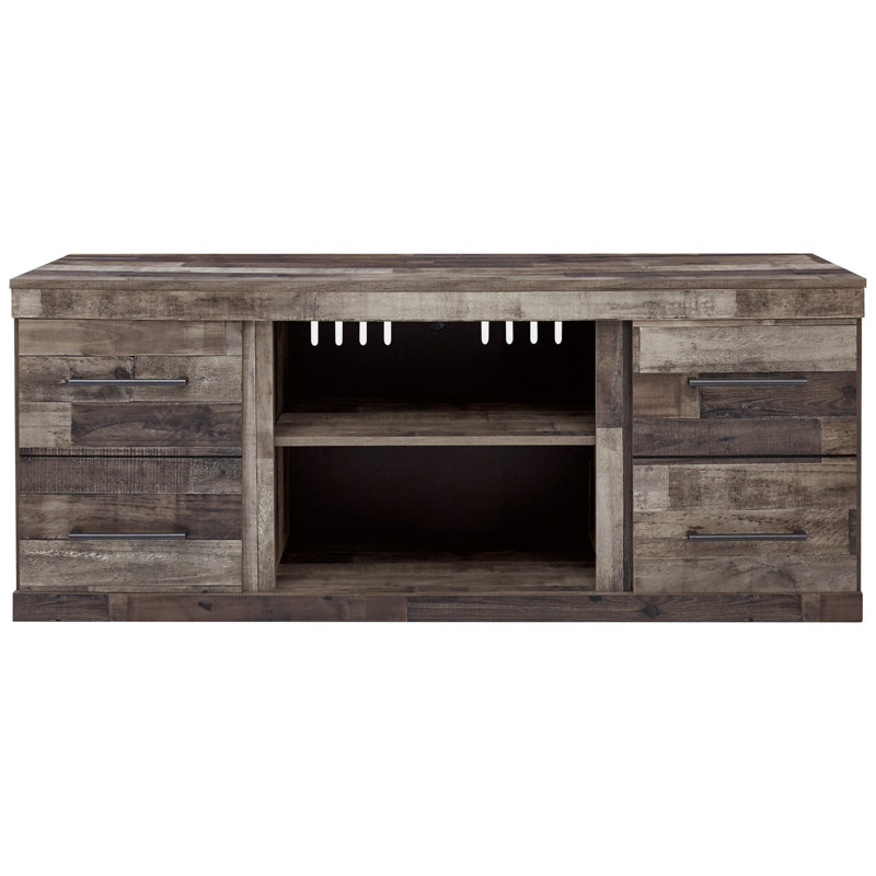 Meuble télé pour téléviseur Karmann, Multicolore gris