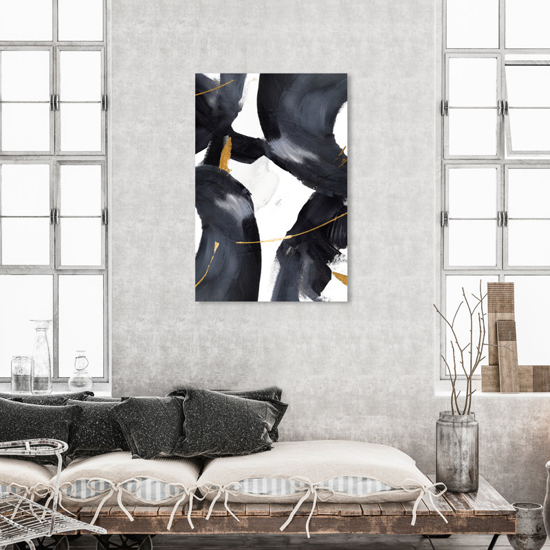 Amani 3 - Peinture sur toile, H 45 po x l 30 po, Toile tendue