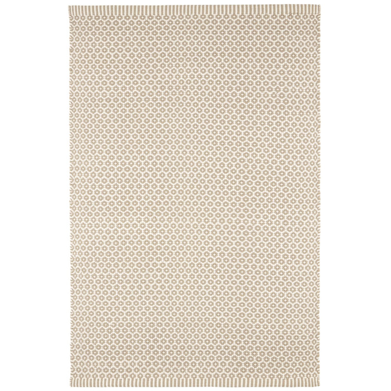 Tapis intérieur / extérieur kaki Finn, Rectangulaire 2 pi x 3 pi