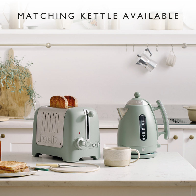 Dualit 2 Slice Lite Toaster - Sage, 2 Slot