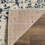 Leyva Looped/Hooked Cream/Navy Rug-20354660