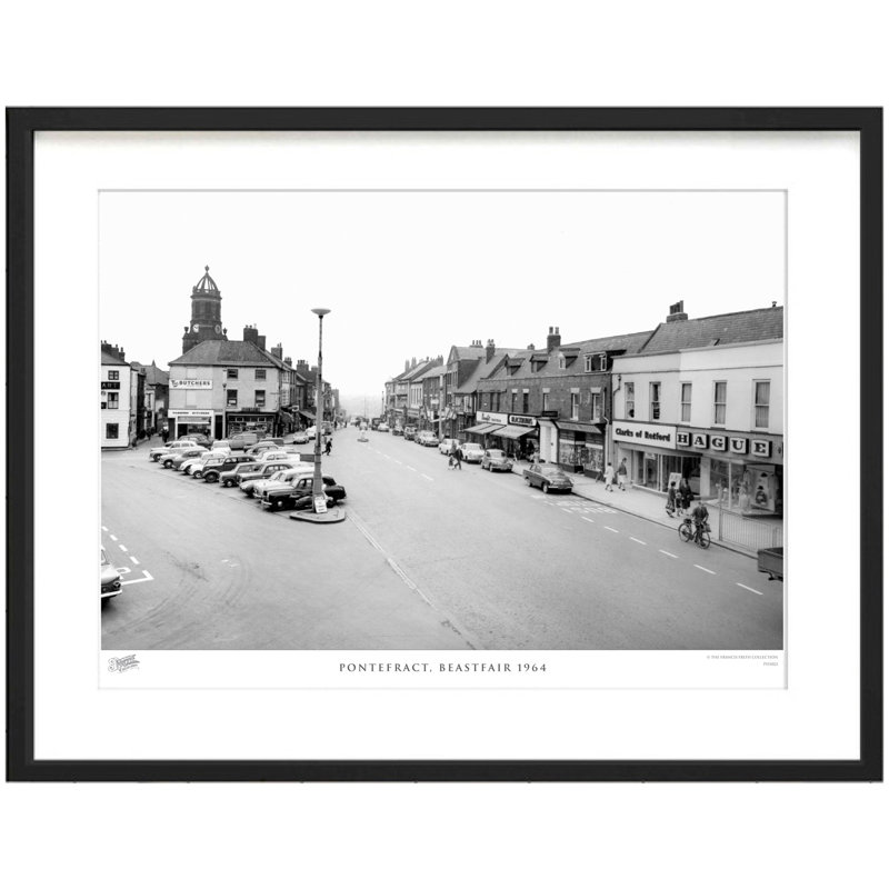 Pontefract, Beastfair 1964 - Single Picture Frame Print, 45cm H x 60cm W x 2.3cm D