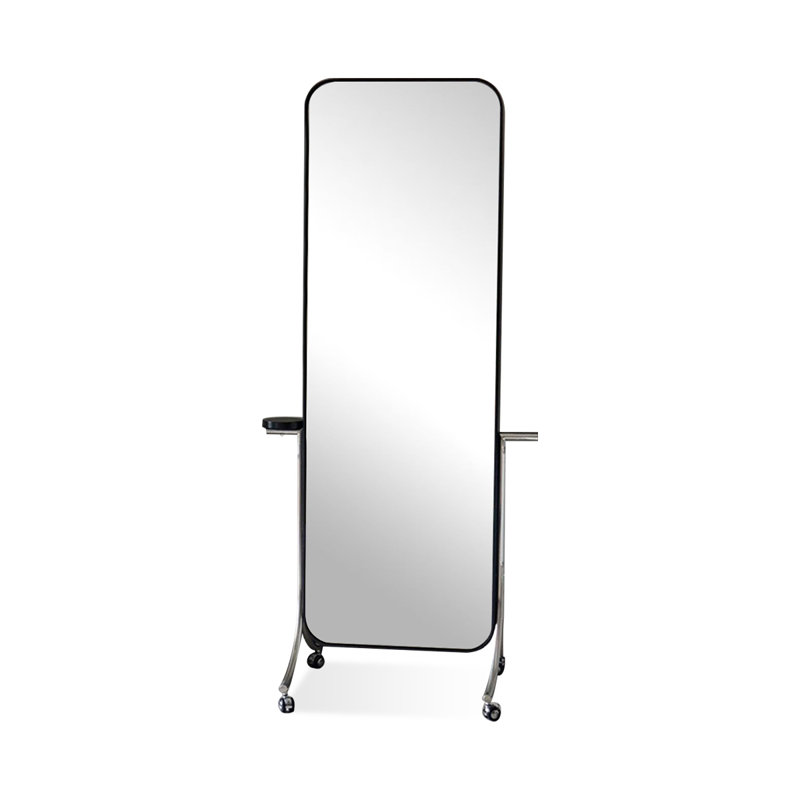Rectangle en bois massif avec acier inoxydable avec miroirs pleine longueur