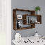 Wall Shelf 104x20x58.5 cm Engineered Wood-630466276