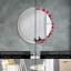 Huldar Glass Flat Wall Mirror-937056748
