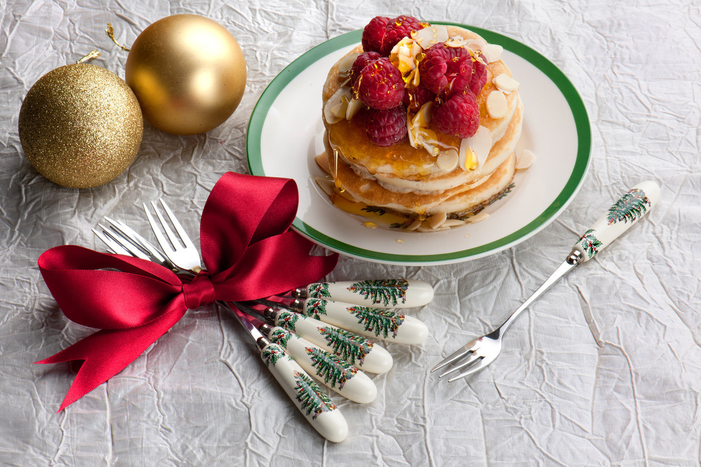 Spode Christmas Tree Pastry Fork