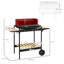 Borough Wharf Adeena 103cm W Portable Charcoal Grill