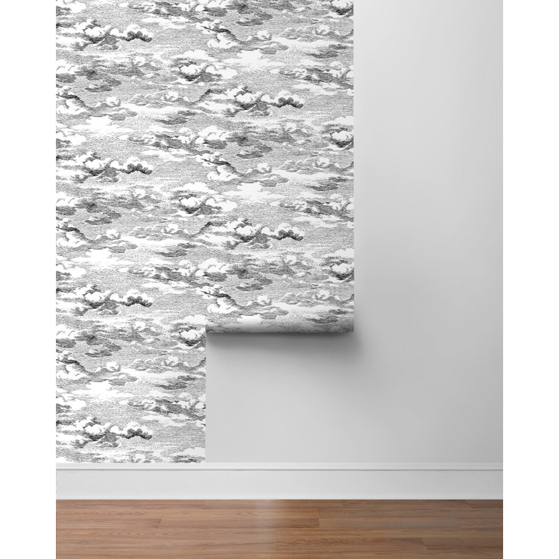 Rouleau abstrait Zyriel, Noir