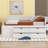 Daybed With Drawers And Shelves，Platform Bed,Bed Frame,Storage Bed-628554556-628554555