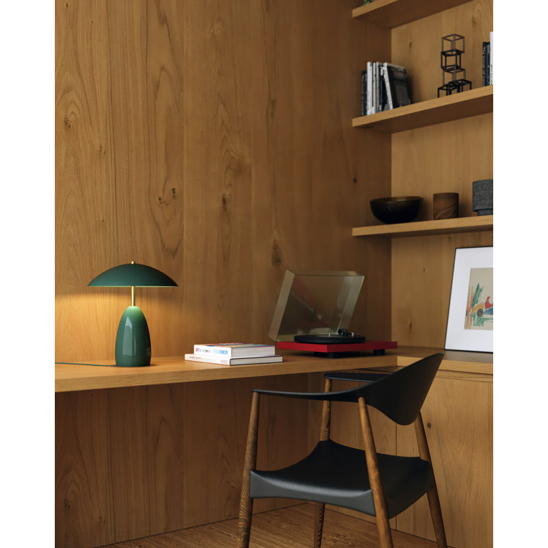 Sheffield 12-In Table Lamp, Green
