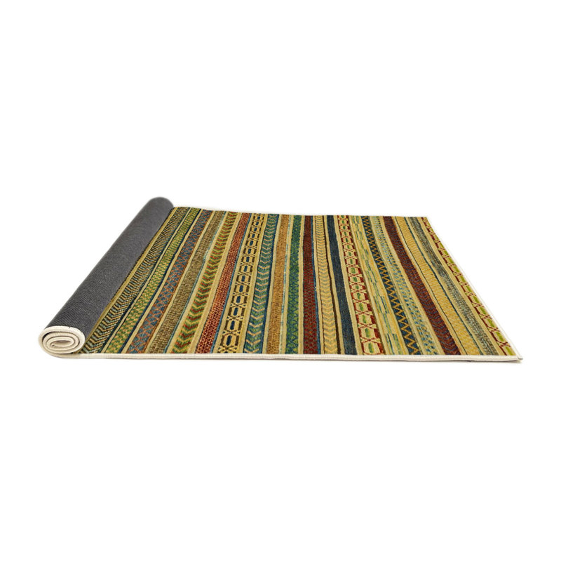 Abstract Indoor Rug, Round 6'