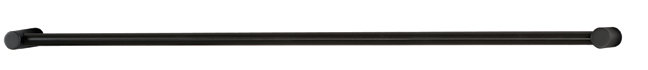 SPA 1 30.75" Wall Mounted Towel Bar, Polished Nickel, 0.75" H x 30.75" L x 2.38" D