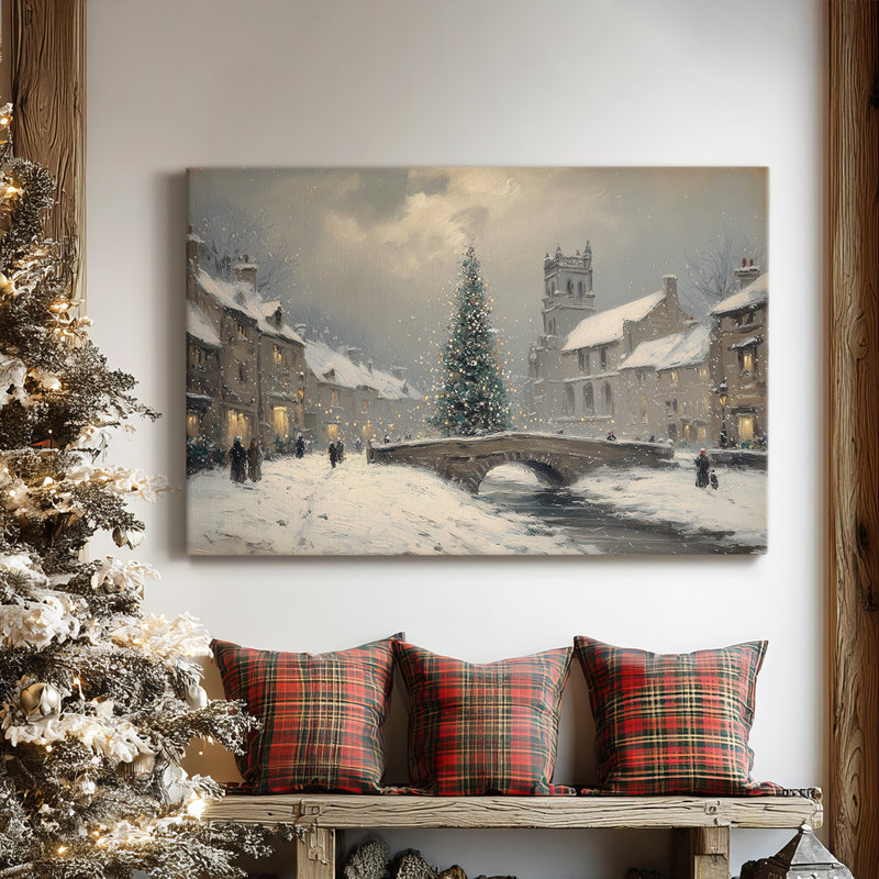 Midnight of Pale Winter Midwinter-Premium, toile tendue avec châssis, H 12 po x l 18 po