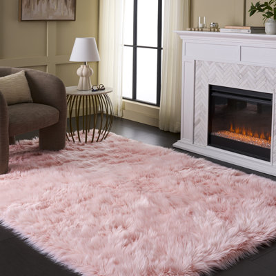 Tapis rose Martinette