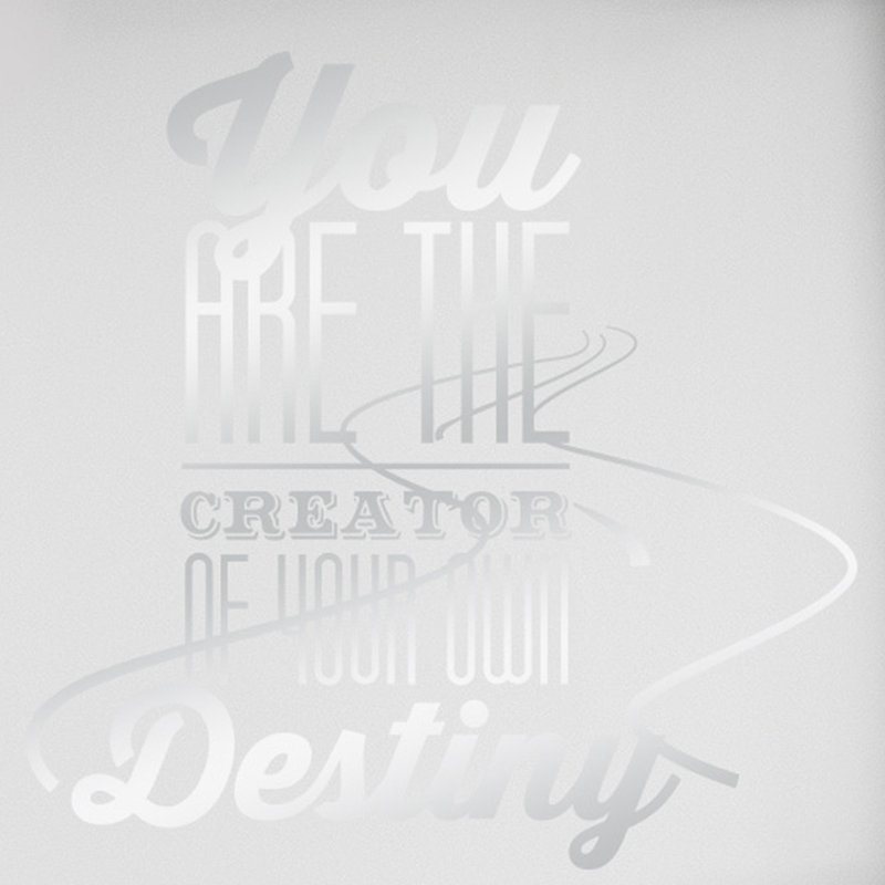 Wall Decal, Shiny Silver