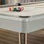 Table de billard multi-fonctionnelle en marbre 3-en-un 8 pi-130161147