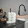 Paper Towel Holder Countertop Standing With Marble Base Spring Arm For Kitchen,Bathroom,Bedroom