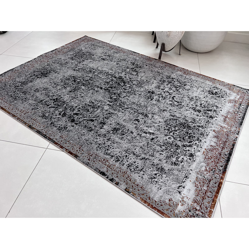 Performance Paisley Indoor Rug, Rectangle 8' x 11'