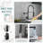 Fapully Pull Down Kitchen Faucet