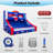 13Ft Inflatable Basketball Hoop Game with 5 Hoops & Blower – Includes Balls & Carry Bag