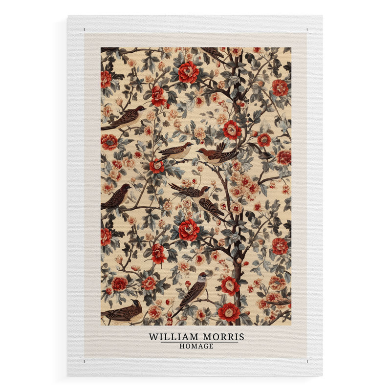 Série WG-MRRIS CCLII - Impression sur toile seulement - NON-CADRE, H 48 po x l 32 po