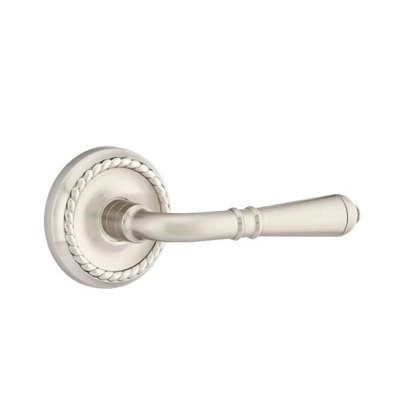 Emtek Passage Interior Mortise w/ Rope Rosette & Turino Lever