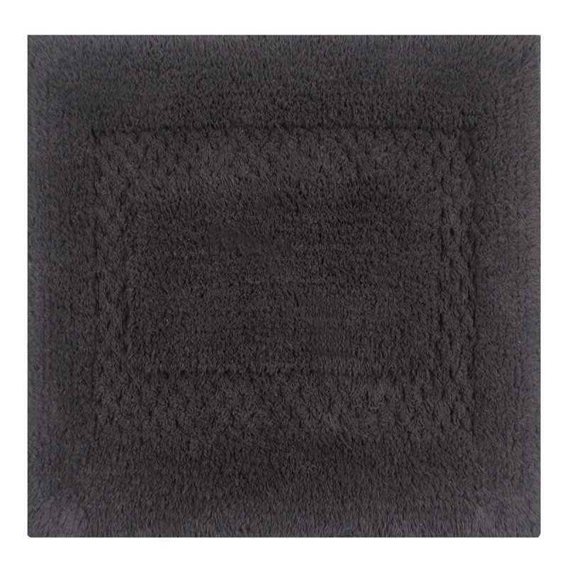 Tapis de bain 100% coton Classy Bathmat Collection (ensemble de 5), gris