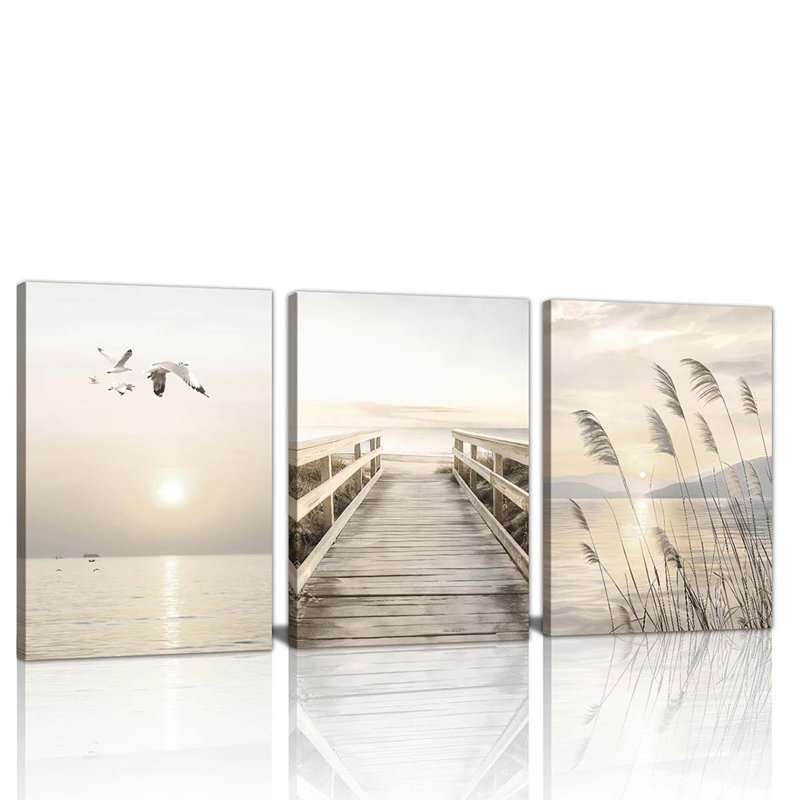 3 Piece Wrapped Canvas Print