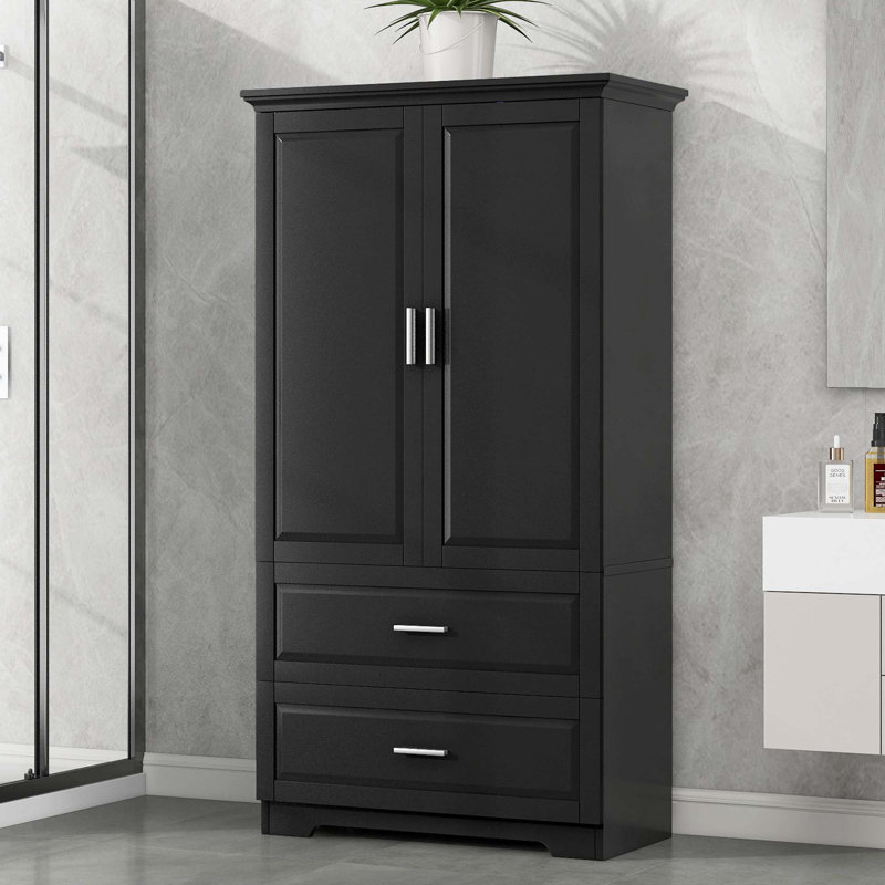 Grande armoire de rangement pour salle de bain