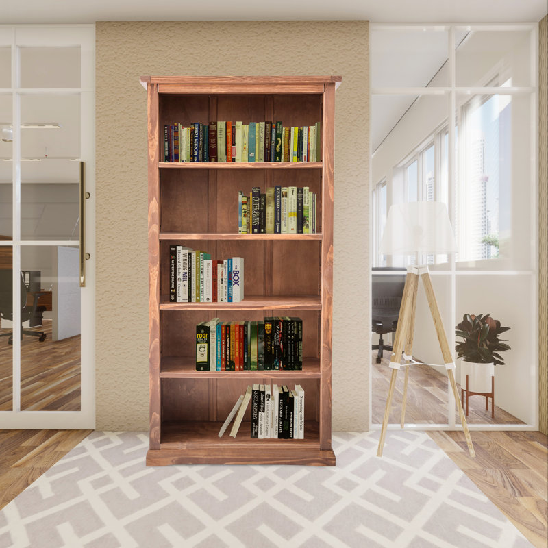 Bingham 180cm H x 90cm W Standard Bookcase, Lacquered