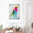 Brampt Lilac-Breasted Roller Paint Drip-108390778