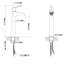 Single-Hole Single-handle Bathroom Faucet with Drain Assembly-64578967