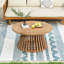 Table basse de patio en bois d'acacia-1830538658