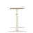 47" Tech Desk Standing And Adjustable Desk In White