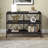 Kira Console Table with Shelves-545860175-545860173