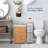 Bathroom Storage Organizer - Floor Standing With Shel...