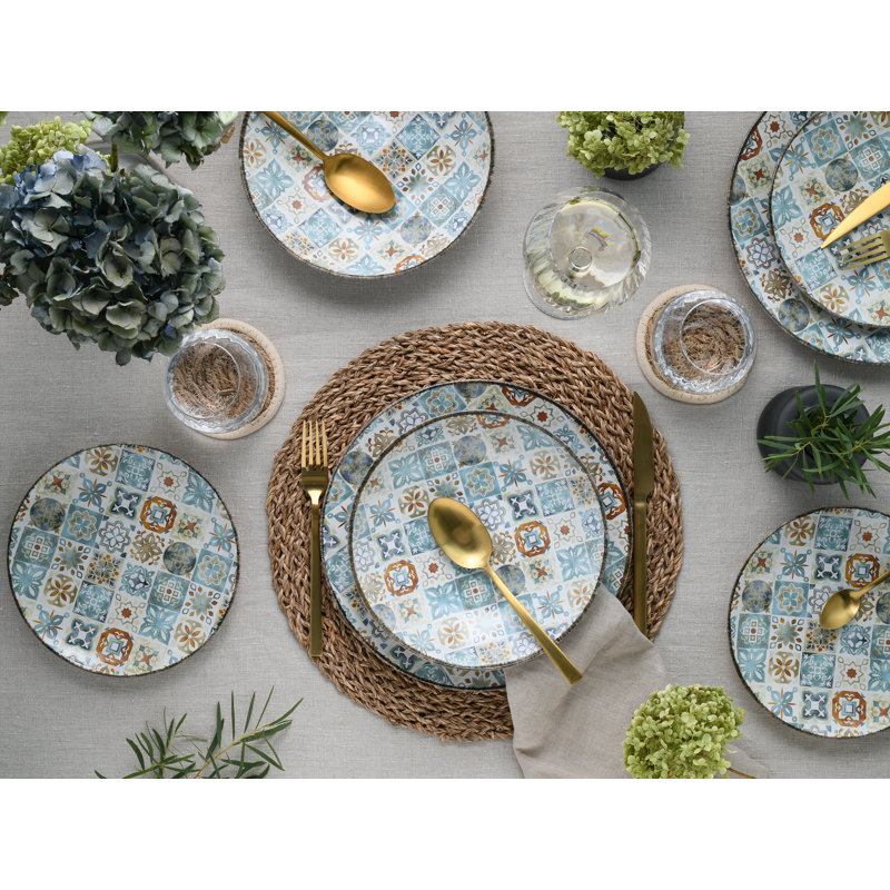 Mosaic Stoneware Dinnerware Set Piece