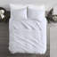 Ensemble de courtepointe 3 pièces blanc double / grand-119181142-119181147