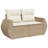 Vidaxl Garden Sofa Set Beige