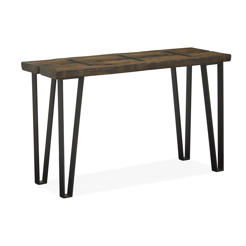 Courts 50'' Glass Top Console Table