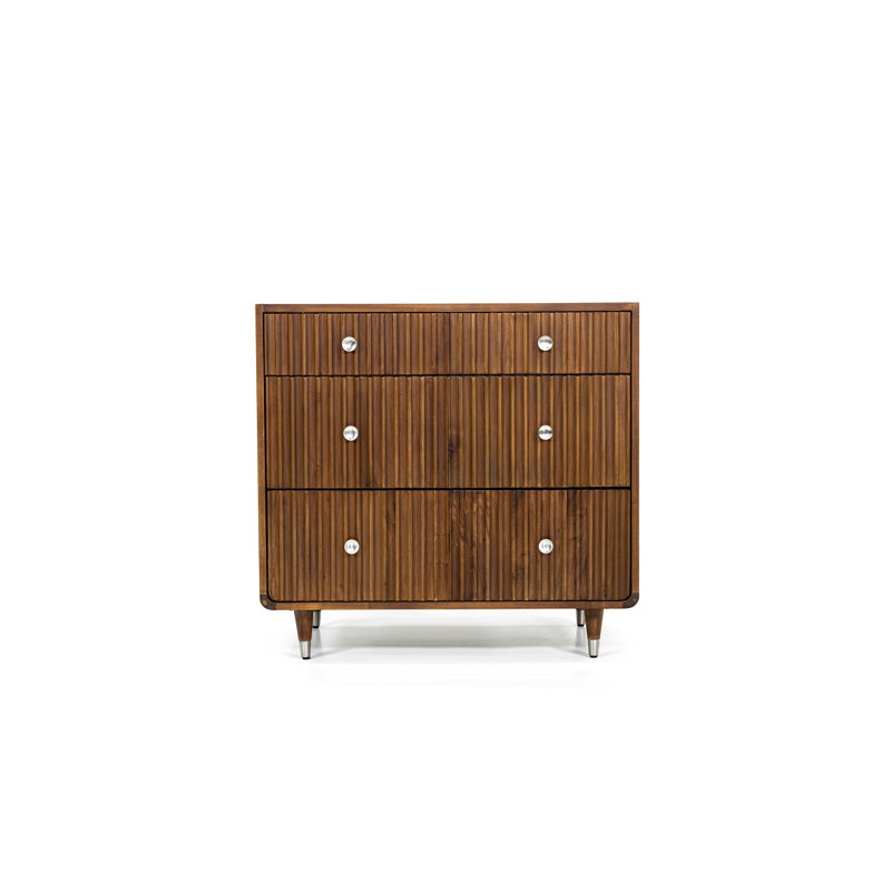 Kaiya Bay 36'' Fruitwood Single Freestanding Bathroom Vanity